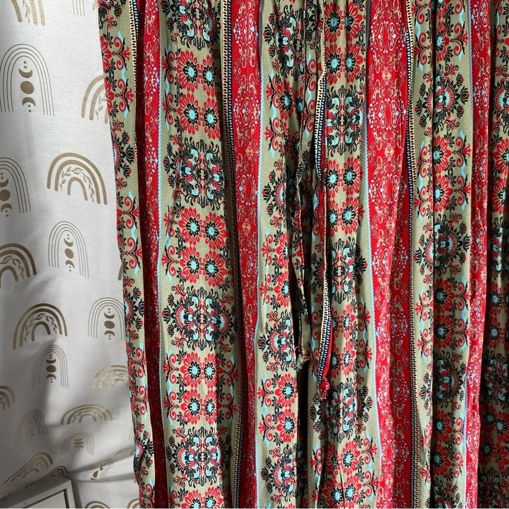 Love 83 Multicolor Wide-Leg Pants - Picture 4 of 10